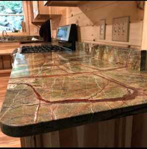 หินอ่อนนิวฟอเรสต์สีน้ำตาลคุณภาพสูง หินธรรมชาติสวยงาม เหมาะสำหรับปูพื้น ผนัง ตกแต่งลานบ้าน สวน และจัดสวน ทนทานใช้งานได้ยาวนาน - Product Image 4