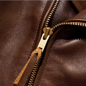 Custom Vintage Brown Genuine Cowhide Leather Waterproof Windproof <b>Biker</b> <b>Jacket</b> for Men Premium OEM ODM Manufacturer - Product Image 4