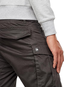 Pantalones Cargo Color Carbón Personalizados para Hombre, Corte Relajado, Estilo Utilitario para Trabajo, Estilo Urbano Informal y Viajes - Product Image 4