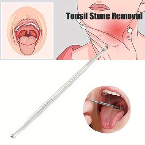 Tonsil Stone Removal <b>Tool</b> and Ear Wax Cleaner Kit Double Ended Oral Care Pick for <b>Safe</b> Throat Cleaning and Personal Hygiene Use - Product Image 5