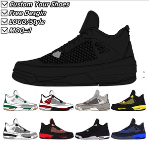 Zapatillas de Baloncesto Estilo Walking para Dropshipping, Zapatos de Fábrica de Marca, Black CatS STOCK 1 Retro High OG Skyline Chicago Lost Sneaker - Product Image 3