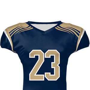 Maillot de football américain, impression numérique par sublimation, 100% polyester, extensible dans quatre sens, respirant, écologique, manches courtes, unisexe - Product Image 6