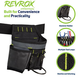 กระเป๋าเครื่องมือปรับแต่งได้สำหรับคนทำงานด้านความปลอดภัยกระเป๋าเครื่องมือแบบพกพาคุณภาพสูงระดับมืออาชีพสำหรับอุตสาหกรรม - Product Image 2