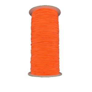 Cordons élastiques tressés 100 % polyester colorés 2-16 mm, haute ténacité, écologiques, durables, pour sacs, vêtements, chaussures, DTM - Product Image 1
