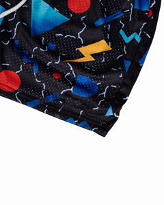 Shorts de basketball pour hommes de qualité supérieure, logo personnalisé, maille respirante, style streetwear, polyester, été, sport, gym - Product Image 2