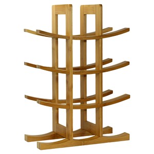 Porte-bouteille à vin en métal minimaliste, design géométrique, vente en gros - Product Image 6