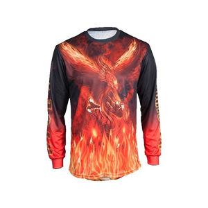 Ropa Deportiva Multicolor Estilo Motocross, Jersey Transpirable para Motocross Todoterreno, BMX, Downhill, Ciclismo de Montaña, Carreras MX - Product Image 6