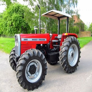 Tracteur agricole d'occasion Massey Ferguson MF390 4WD 185HP avec pompe et moteur Cummins à roulement à billes à vendre - Product Image 3