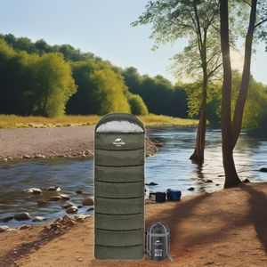 Saco <span class=keywords><strong>de</strong></span> <span class=keywords><strong>Dormir</strong></span> JINEN NH20MSD07 para 3 Estaciones, con Relleno <span class=keywords><strong>de</strong></span> Algodón, Impermeable, Unisex, para Adultos, Longitud Estándar, para Camping - Product Image 5