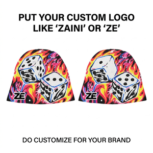 หมวกบีนนี่อะคริลิกพรีเมียม ZAINI ZI-072 320 GSM ลายพิมพ์เต็มใบ ปักลายสไตล์ตัวละคร - Product Image 4