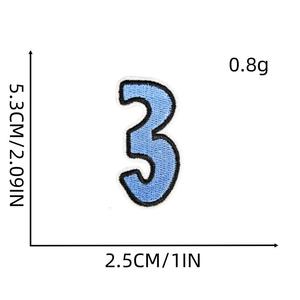 Wholesale Embroidery Patch Custom Minimal Stitch Fabric Badge for <b>Jackets</b> Hats Shirts Bags Clothing Factory Heat Press Iron On - Product Image 6