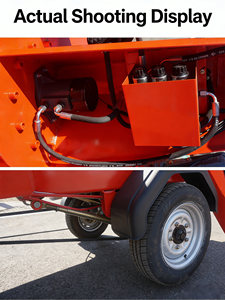 Telescopisch hydraulisch platformtafel, gebogen auto-schaarheftruck, mobiel zelfheffend aanhangwagen, opklapbaar, draagbaar, armheftruck - Product Image 5