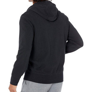 Sweat à capuche pour homme, coupe classique, en tissu polaire, avec logo personnalisé brodé et imprimé, épaules tombantes, écologique - Product Image 6
