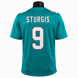 Camiseta de fútbol americano personalizada, camiseta deportiva de malla transpirable para hombre, uniforme de equipo, camiseta de entrenamiento con cuello en V - Product Image 2