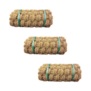 High quality coir <b>mat</b> handmade outdoor garden matting anti slip 100% natural fiber for <b>road</b> paving yard lining 35mm thickness - Product Image 1