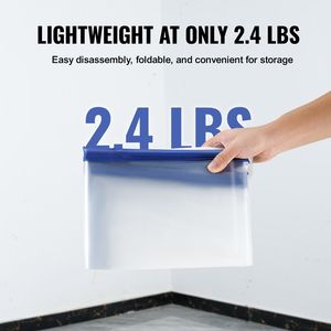 7.5X4 ft porta barriera antipolvere Kit costruzione PE chiusura magnetica cerniera contenimento polvere per bagno collettore di polvere - Product Image 6