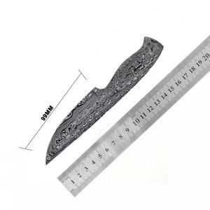 Cuchillo Burraq Personalizado Hecho a Mano con Hoja de Acero de Damasco, Multifuncional, con Patrón de Gota de Lluvia, Regalo Perfecto para Uso en Exteriores - Product Image 6