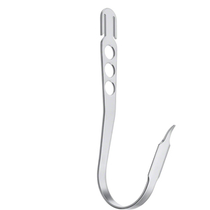 Retractor de Rodilla HOHMANN Curvo de 180 Grados con Punta Ciega de 4 mm de Ancho, Manual, de Acero Inoxidable para Cirugía Ósea (Venta al Por Mayor) - Product Image 5