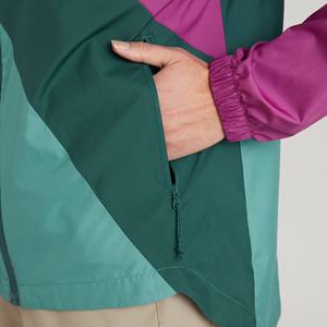 Nuevo diseño personalizado ligero de Nylon de las mujeres de la cremallera chaqueta superventas de talla grande de las mujeres de moda casual de nylon chaqueta cortavientos - Product Image 5