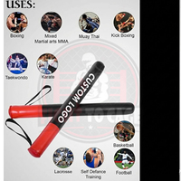 Palos de Boxeo de Alto Rendimiento Negros y Rojos 2026, con Agarre Antideslizante, para Entrenamiento de Velocidad y Práctica de Golpes, para Boxeo y Deportes
