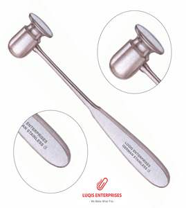 Abrasor de cartílago Dingman, instrumento quirúrgico ENT de acero inoxidable curvo, instrumento médico reutilizable y autoclavable - Product Image 4