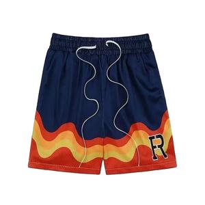 Pantalones Cortos Deportivos y de Baloncesto Sublimados con Malla, Logotipo Personalizable, Poliéster, para Hombre, para Playa y Natación - Product Image 5