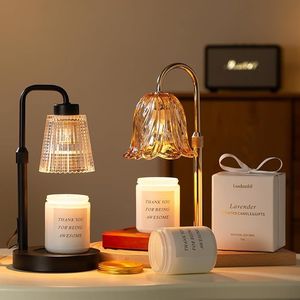 Lampada Scaldacandele Dimmerabile con Timer, Regalo di Compleanno o di Inaugurazione Casa per Donne e Mamme, Elegante Decorazione per la Casa con Scaldacera J - Product Image 2