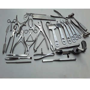 Kit Quirúrgico Pentax de 30 Piezas, Instrumentos Ortopédicos, Sierra y Taladro para Huesos, Acero Inoxidable Alemán, Manual, Certificado CE - Product Image 1