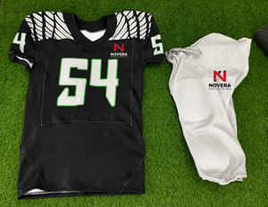 Custom Team American Football Jersey Mens Short Sleeve V <b>Neck</b> Flexible Stretch <b>Padded</b> Breathable Performance Training Apparel - Product Image 3