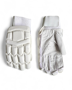 Guantes de Bateo de Críquet Ecológicos de Alta Calidad y Peso Ligero, Material de PVC, Cierre de Hebilla para Mano Derecha, Personalizables - Product Image 1