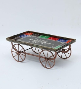 Sculpture de chariot à légumes très prisée pour la décoration de table à la maison, la décoration de table de salon et la décoration de table de bureau, disponible en gros - Product Image 6