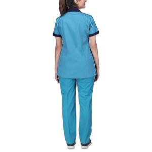 Tenues d'infirmière en coton tricoté, tailles personnalisées, pour l'été, hôpital, vente en gros, haute qualité, OEM, respirantes, nouveauté - Product Image 2