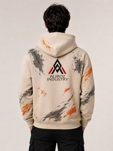 เสื้อฮู้ดดี้ผู้ชายคุณภาพพรีเมียม ดีไซน์คลาสสิก พร้อมโครงสร้างที่สวมใส่สบาย ตะเข็บเย็บทนทาน และดีไซน์ที่ได้รับแรงบันดาลใจจากสตรีทแวร์สมัยใหม่ - Product Image 5