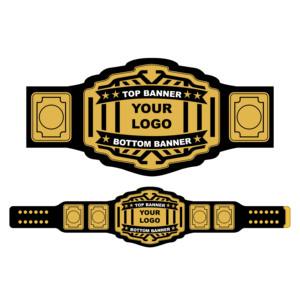 เข็มขัดแชมป์ MMA แบบกำหนดเองสำหรับ OEM |   ดีไซน์เอวสูงแบบปรับแต่งได้ |   โลหะผสมสังกะสี หนังแท้ |   น้ำหนักเบา ความยาว 1.2 เมตร - Product Image 1