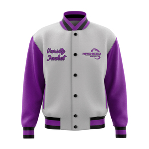 Chaqueta Varsity para Hombre con Tela Premium y Bordado de Logotipo Personalizado, Fabricante de Ropa al por Mayor con Etiqueta Privada OEM ODM - Product Image 3
