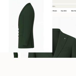 Blazer de Negocios para Hombre, Chaqueta de Traje Formal con Botones Tipo Rana - Product Image 4