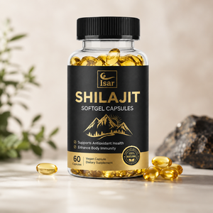 Capsules de Shilajit de l'Himalaya en marque privée, riches en minéraux et en acide fulvique, complément alimentaire naturel pour hommes et femmes - Product Image 1