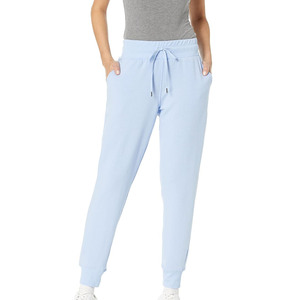 Pantalon de jogging OEM personnalisé pour femme avec poches, en coton et élasthanne, idéal pour la gym et le sport - Product Image 5