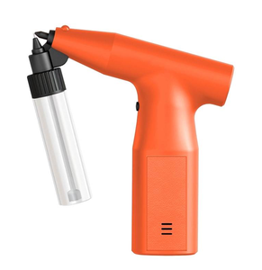 Portable Electric Gravity Feed ABS Spray Gun Battery <b>Powered</b> Handheld Paint Sprayer DIY Home Repair Decoration Artwork USB 0.3mm - Product Image 1