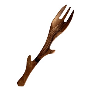 Ensemble de saladiers en bois de haute qualité avec fourchette, cuillère et couteau, outils à salade écologiques et manuels - Product Image 2