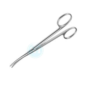 Tijeras de enucleación de acero inoxidable con puntas curvas y romas, medianas y resistentes, para venta en línea - Product Image 5