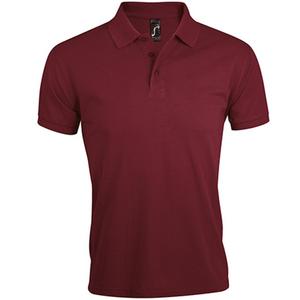 Classic Button Placket Polo Tee Soft Jersey Polo <b>Shirt</b> - Product Image 1
