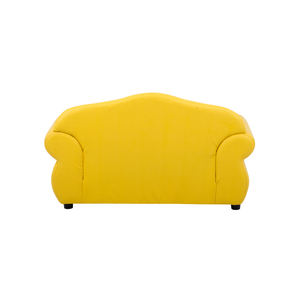 Canapé enfant en cuir PU, pieds en bois réglables, inclinable, ergonomique, design écologique et sûr, pour la maison, la chambre, l'école, enfants de 2 ans et plus - Product Image 4