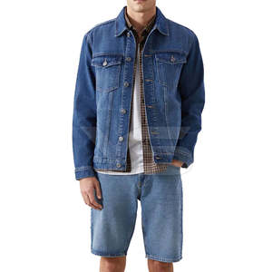 Veste décontractée pour homme, coupe régulière, séchage rapide, respirante, coupe-vent, doublure en coton, col classique, fermeture à boutons recouverts - Product Image 6