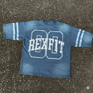 บริการรับผลิตเสื้อผ้าบุรุษแบบ OEM เสื้อยืดสีซีดแบบซันเฟด ผ้าหนา 240 GSM ขายส่งเสื้อยืดคุณภาพสูง พิมพ์ลายโลโก้ด้วยเทคนิคสกรีน - Product Image 1