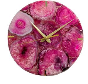 Horloge de table décorative de luxe avec bordure plaquée or au meilleur prix en provenance d'Inde - Product Image 1