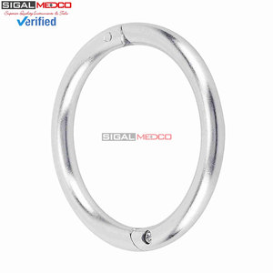 Anillo Nasal de Acero Inoxidable con Certificación CE, Garantía de 3 Años, Resistente a la Corrosión, Accesorio Ganadero Confiable para Agricultores - Product Image 5