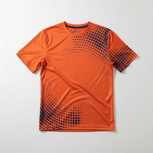 Bulk Custom Sports T Shirt Gym Running Training Tee Breathable Quick Dry Soccer Jersey Style Direct from Manufacturer - Product Image 4