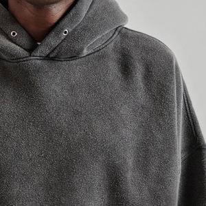 Custom Wholesale OEM Manufacturer Supplier Men Cotton Hoodie <b>Ring</b> Spun Fabric Private Label Production - Product Image 4