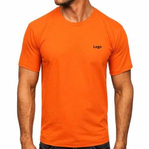 Camiseta de Hombre al por Mayor, 100% Algodón, Manga Corta, Tejido de Punto, Transpirable, de Secado Rápido, Cuello Redondo, Personalizable, de Alta Calidad - Product Image 2